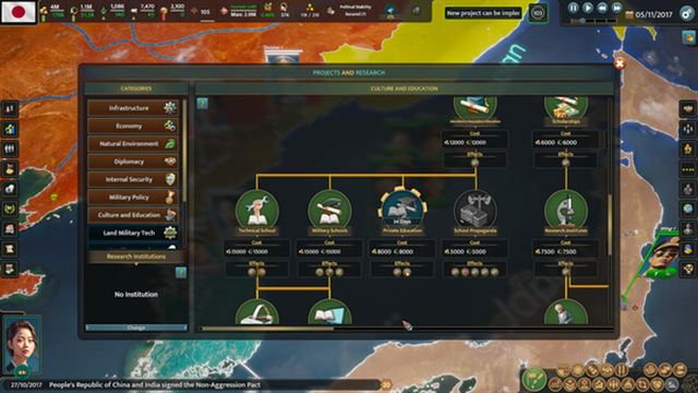 Hình ảnh gameplay Realpolitiks 3 Earth and Beyond Early Access
