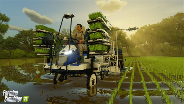 Hình ảnh gameplay Farming Simulator 25 v1.7.0.0-P2P