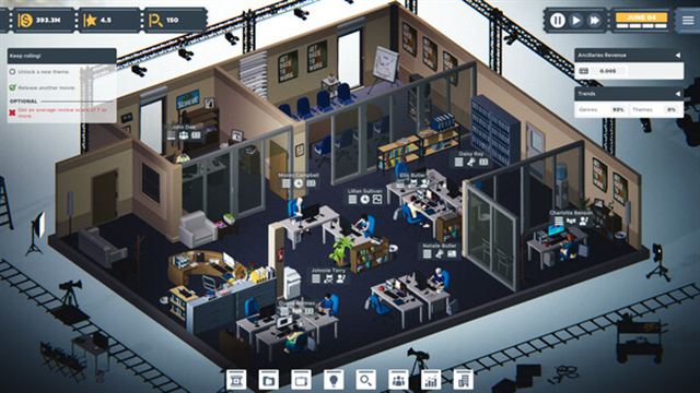 Hình ảnh gameplay The Executive Movie Industry Tycoon-GoldBerg