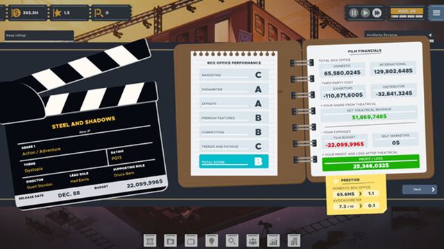 Hình ảnh gameplay The Executive Movie Industry Tycoon-GoldBerg