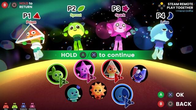 Hình ảnh gameplay Which Way Up Galaxy Games-TENOKE
