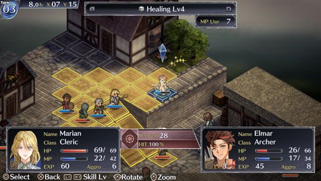 Hình ảnh gameplay Mercenaries Lament Requiem of the Silver Wolf-Chronos