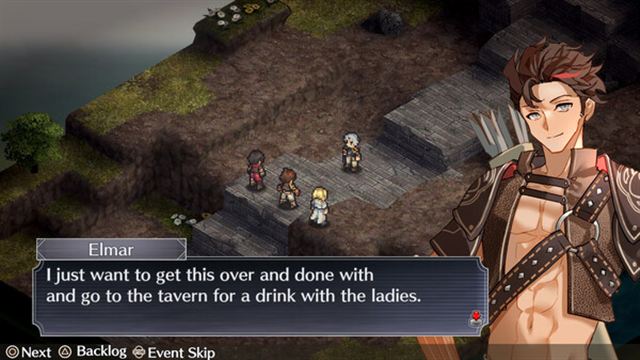 Hình ảnh gameplay Mercenaries Lament Requiem of the Silver Wolf-TENOKE