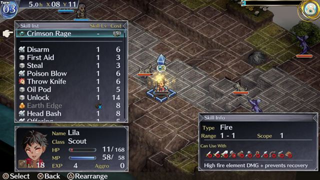 Hình ảnh gameplay Mercenaries Lament Requiem of the Silver Wolf-TENOKE