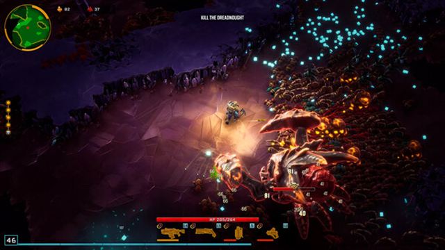 Hình ảnh gameplay Deep Rock Galactic Survivor v0.3.34D Early Access