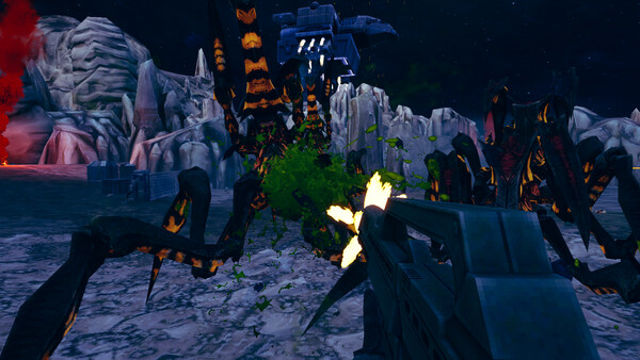 Hình ảnh gameplay Starship Troopers Ultimate Bug War-Razor1911