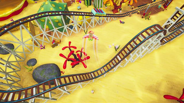 Hình ảnh gameplay SpongeBob SquarePants The Patrick SG-GoldBerg