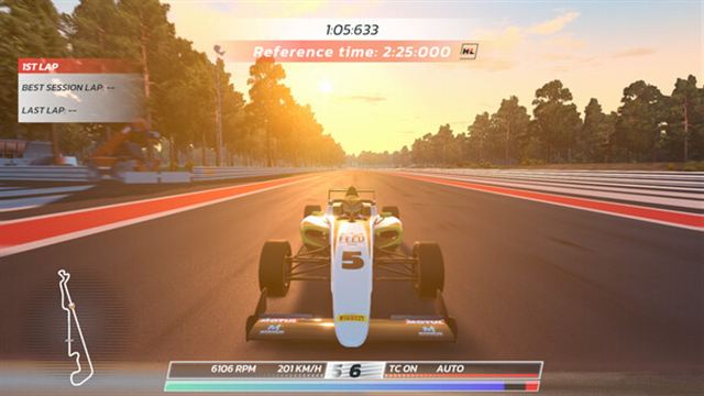 Hình ảnh gameplay Hot Lap Racing-TENOKE
