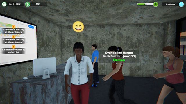 Hình ảnh gameplay Gym Manager-TENOKE