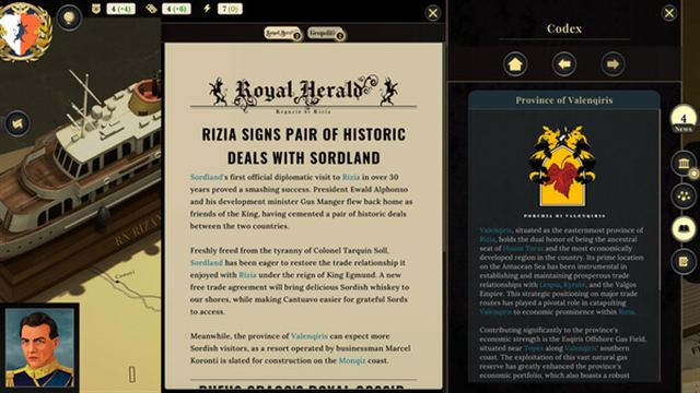 Hình ảnh gameplay Suzerain Kingdom of Rizia v3.0.7-P2P