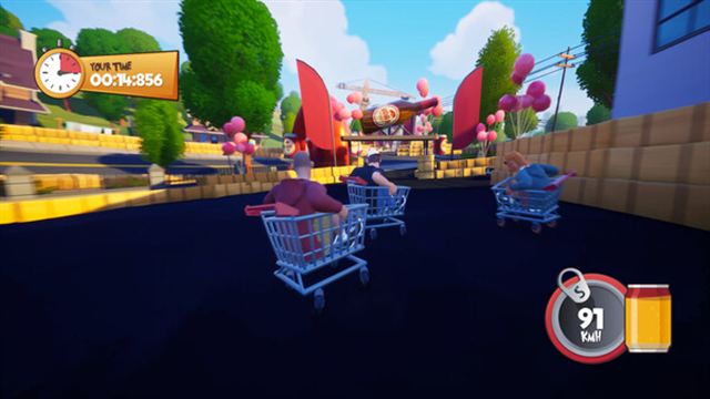 Hình ảnh gameplay Slackers Carts of Glory-GoldBerg