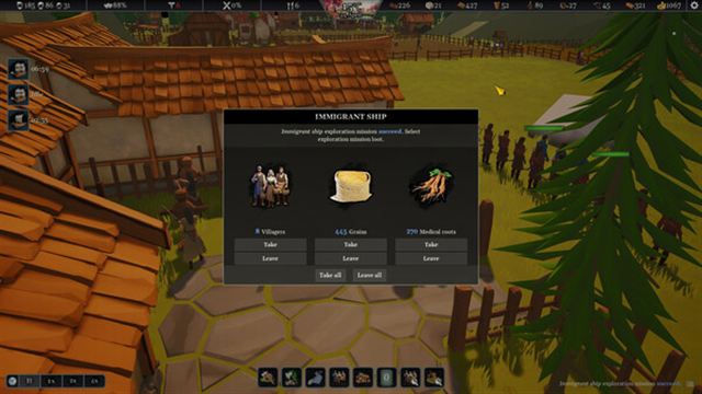 Hình ảnh gameplay Settlements Rising Early Access
