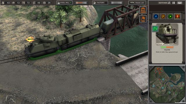 Hình ảnh gameplay Steel Republic Rail Defender-TENOKE