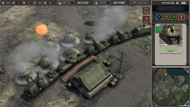 Hình ảnh gameplay Steel Republic Rail Defender-TENOKE