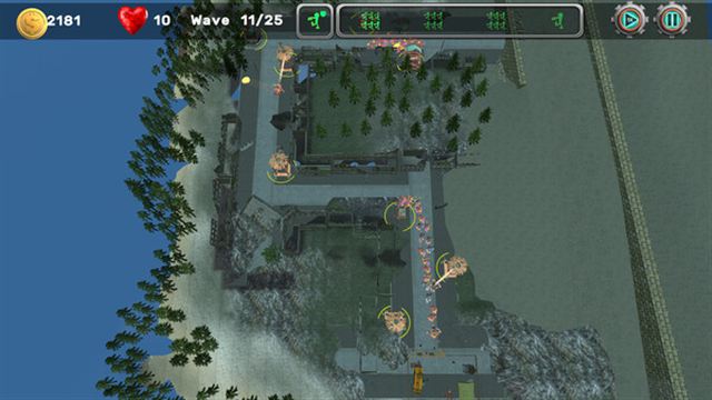Hình ảnh gameplay Z-APE Tower Defense-TENOKE