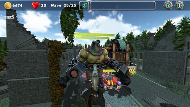 Hình ảnh gameplay Z-APE Tower Defense-TENOKE