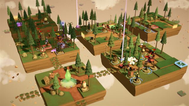 Hình ảnh gameplay Runeroots TD-TENOKE