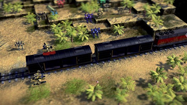 Hình ảnh gameplay FRONT MISSION 1st Remake Mercenaries-RUNE