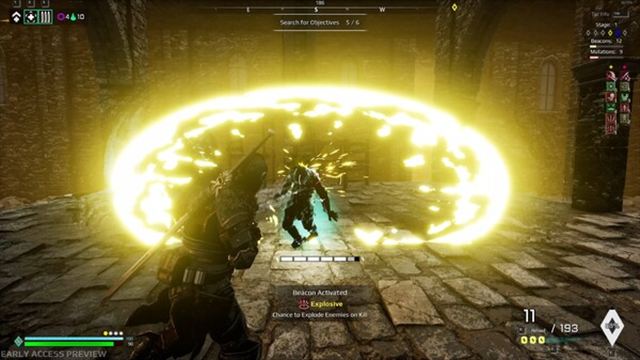 Hình ảnh gameplay Knights Within Early Access