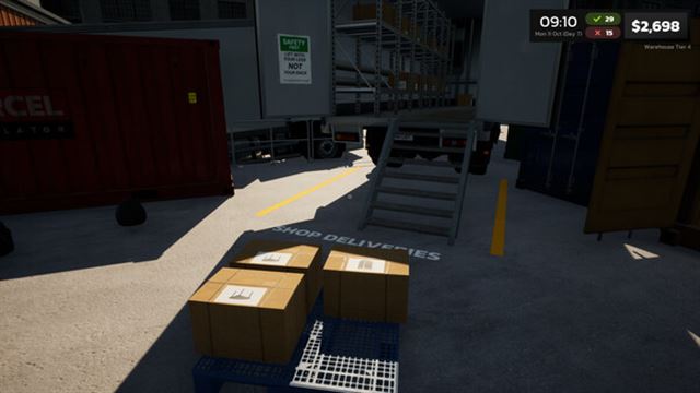 Hình ảnh gameplay Parcel Simulator-GoldBerg