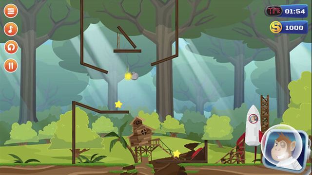 Hình ảnh gameplay Space Chimp-TENOKE