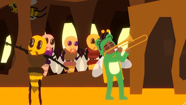 Hình ảnh gameplay Bonnie Bear Saves Frogtime-GoldBerg