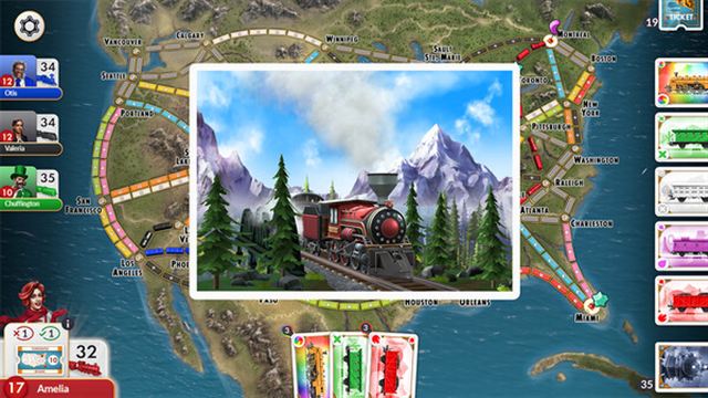 Hình ảnh gameplay Ticket to Ride v1.5.1-P2P