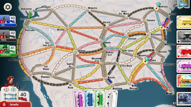 Hình ảnh gameplay Ticket to Ride Legendary Asia-TENOKE