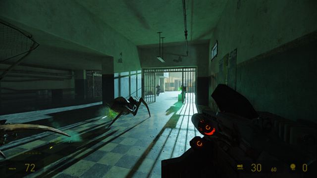 Hình ảnh gameplay Half Life 2 RTX-GoldBerg