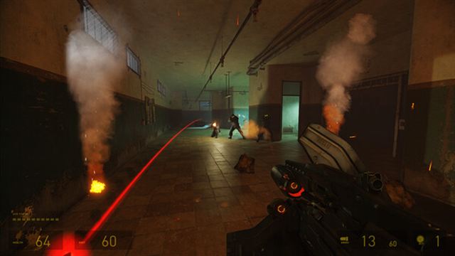 Hình ảnh gameplay Half Life 2 RTX-GoldBerg