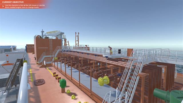 Hình ảnh gameplay Virtual Training Ship Hazard Perception-TENOKE