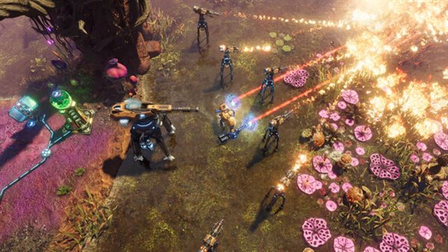 Hình ảnh gameplay The Riftbreaker Heart of the Swamp-RUNE