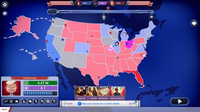 Hình ảnh gameplay The Political Machine 2024 Command & Conquer-SKIDROW