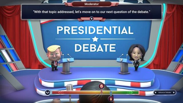 Hình ảnh gameplay The Political Machine 2024 Tim Walz-SKIDROW