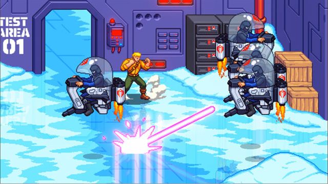 Hình ảnh gameplay G.I Joe Wrath of Cobra-Chronos