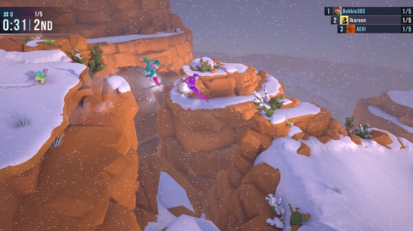 Hình ảnh gameplay Lonely Mountains Snow Riders v1.0.5.1526.0976-P2P