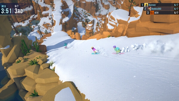 Hình ảnh gameplay Lonely Mountains Snow Riders v1.0.4.1505.0296-P2P