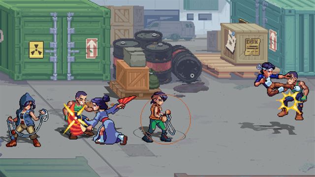 Hình ảnh gameplay The Karate Kid Street Rumble-Chronos