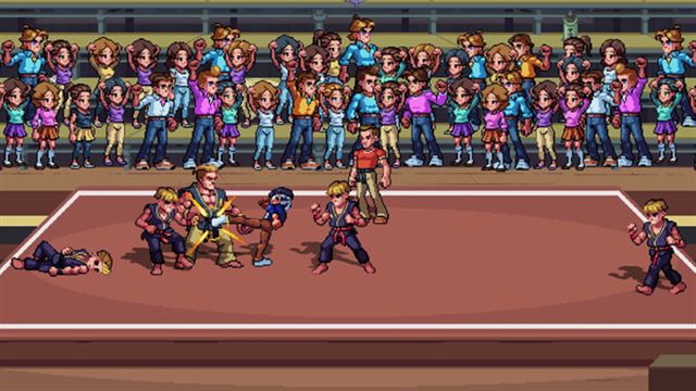 Hình ảnh gameplay The Karate Kid Street Rumble-Chronos