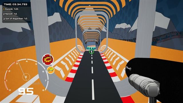 Hình ảnh gameplay Rocket Jump Race-TENOKE