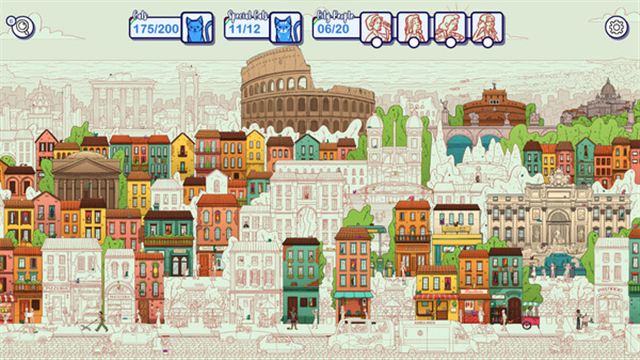 Hình ảnh gameplay Hidden Cats in Rome v20240414-P2P