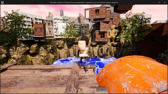 Hình ảnh gameplay Skibidi Up Bizarre Climbing-TENOKE