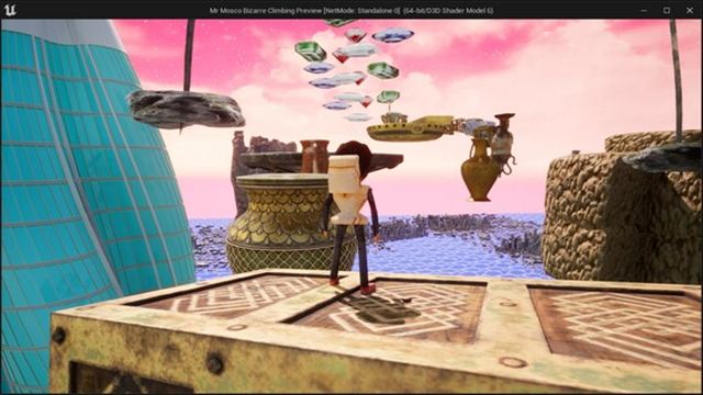 Hình ảnh gameplay Skibidi Up Bizarre Climbing-TENOKE