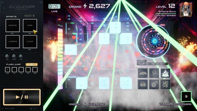 Hình ảnh gameplay DJ Clicker World Tour-TENOKE