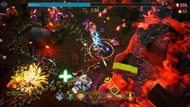 Hình ảnh gameplay Entropy Survivors-GoldBerg