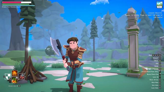 Hình ảnh gameplay Cacildes Adventure-TENOKE