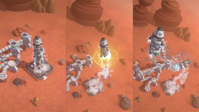 Hình ảnh gameplay Stellar Settlers Space Base Builder-TENOKE