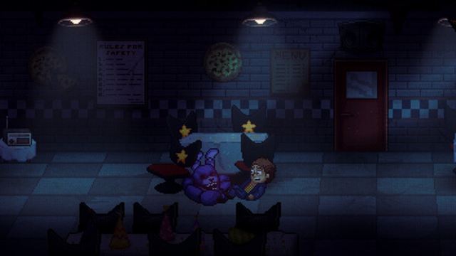 Hình ảnh gameplay Five Nights at Freddys Into the Pit-TENOKE