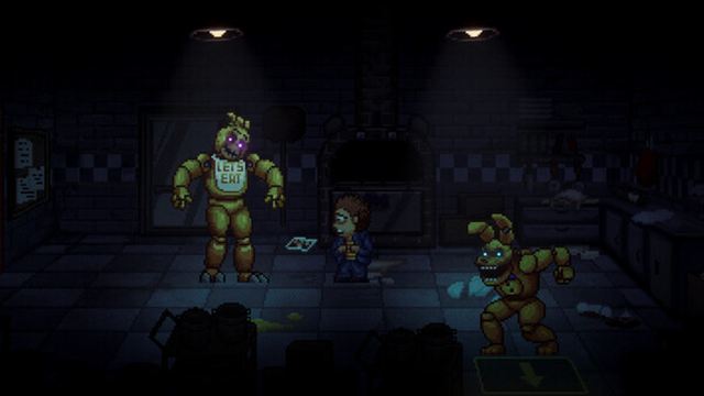 Hình ảnh gameplay Five Nights at Freddys Into the Pit v1.0.11.7-P2P