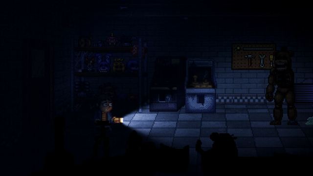 Hình ảnh gameplay Five Nights at Freddys Into the Pit v1.0.11.6-P2P